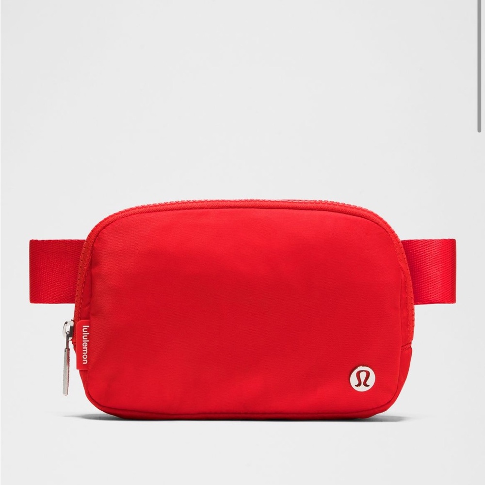 Lululemon Red Belt Bag